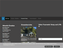 Tablet Screenshot of ff-vomp.at